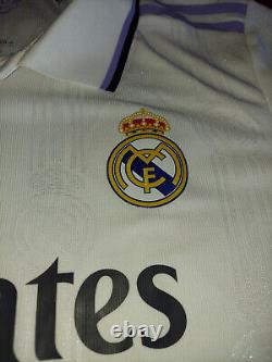 Real Madrid Authentic Jersey 2022/2023 Vinicius Vini Jr Adidas Mens XL