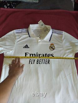 Real Madrid Authentic Jersey 2022/2023 Vinicius Vini Jr Adidas Mens XL