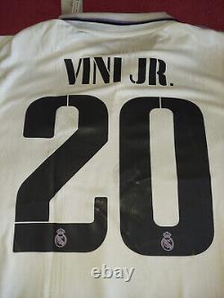 Real Madrid Authentic Jersey 2022/2023 Vinicius Vini Jr Adidas Mens XL