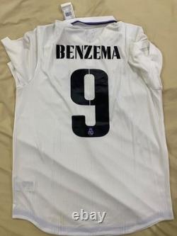 Real Madrid Authentic jersey 2022-2023 #9 Benzema