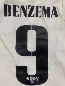 Real Madrid Authentic jersey 2022-2023 #9 Benzema