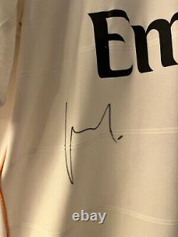 Real Madrid Autographed Jersey