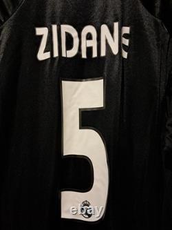 Real Madrid Away L/S Shirt Jersey 2004/2005 No. 5 Zidane 2XL