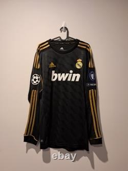 Real Madrid Away L/S Shirt Jersey 2011/2012 No. 7 Ronaldo XL