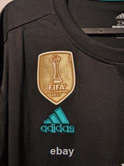 Real Madrid Away L/S Shirt Jersey 2017/2018 No. 11 Bale 2XL