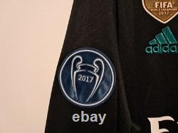 Real Madrid Away L/S Shirt Jersey 2017/2018 No. 11 Bale 2XL