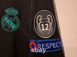 Real Madrid Away L/S Shirt Jersey 2017/2018 No. 11 Bale 2XL