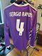 Real Madrid Away Sergio Ramos #4 Long Sleeve Jersey Champions League Final 2017