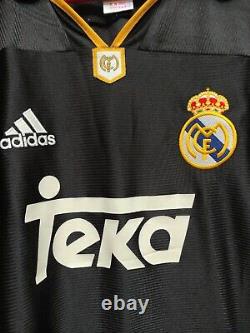 Real Madrid Away Shirt 1999 2001 Adidas Vintage Jersey Football Camiseta Soccer
