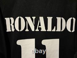 Real Madrid Away Shirt Jersey 2002/2003 No. 11 Ronaldo Size 2XL