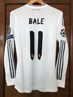 Real Madrid Bale Champions League Final Lisbon Formotion player issue jersey