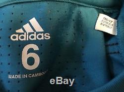 Real Madrid Bale Wales Player Issue Adizero Jersey Match Football Shirt