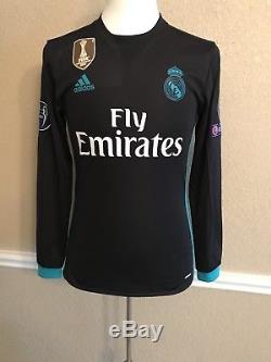 Real Madrid Bale Wales Player Issue Adizero Shirt Match Unworn Football Jersey