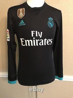 Real Madrid Bale Wales Player Issue Adizero Shirt Match Unworn Football Jersey