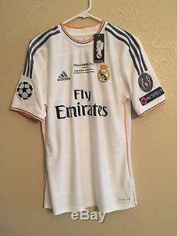 Real Madrid Bale Wales Ronaldo Formotion Player Issue Match Unworn Jersey Shirt