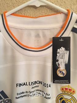 Real Madrid Bale Wales Ronaldo Formotion Player Issue Match Unworn Jersey Shirt
