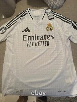 Real Madrid Bellingham Mens Home Authentic Large 24/25