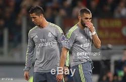 Real Madrid Benzema France Maillot 10 Player Issue Adizero Match Unworn Jersey