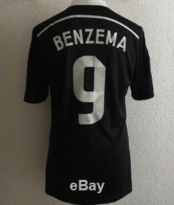 Real Madrid Benzema France Maillot 8 Player Issue Adizero Match Unworn Jersey