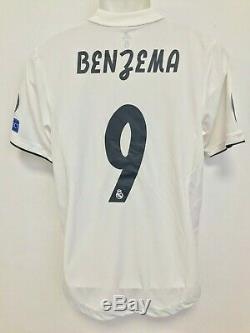 Real Madrid Benzema Maglia Shirt Jersey Match Worn Uefa Supercup 2018