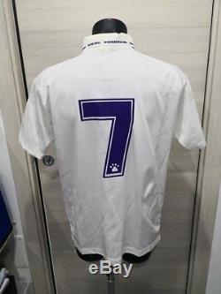 Real Madrid Butragueno 7 Last Match Rare! Shirt Maillot Jersey Trikot