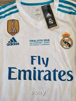 Real Madrid CF 2017 UCL Final Long Sleeve Player Version Jersey