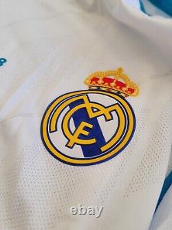 Real Madrid CF 2017 UCL Final Long Sleeve Player Version Jersey