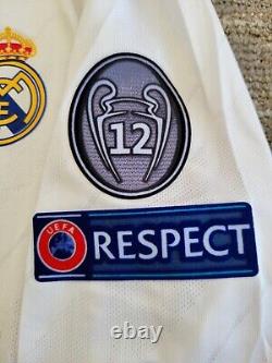 Real Madrid CF 2017 UCL Final Long Sleeve Player Version Jersey