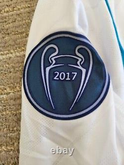 Real Madrid CF 2017 UCL Final Long Sleeve Player Version Jersey