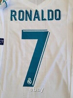 Real Madrid CF 2017 UCL Final Long Sleeve Player Version Jersey