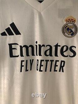 Real Madrid CF Home Soccer Jersey Shirt Adidas NWT 24/25 IU5011 Carvajal #2 XXL