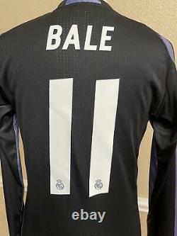 Real Madrid CL Bale Wales 6 Player Issue Adizero Shirt Football Jersey