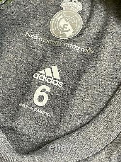 Real Madrid CL Modric Croatia? 6 Adizero Football Player Issue Shirt Jersey