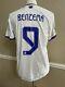 Real Madrid CL Player Issue Benzema Match Prepared France Shirt Maillot jersey