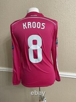 Real Madrid CL Tony Kroos 6 Germany Player Issue Adizero Match Jersey Shirt