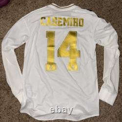 Real Madrid Casemiro 2019/20 Adidas Long Sleeve Jersey Men's Small Used
