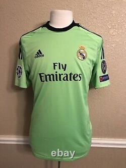 Real Madrid Casillas Formotion Player Issue Football Size 8 Jersey Soccer Shirt