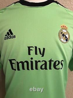 Real Madrid Casillas Formotion Player Issue Football Size 8 Jersey Soccer Shirt