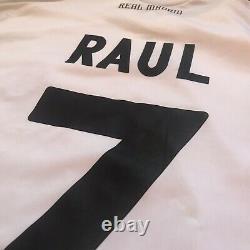 Real Madrid Champions League 2009 2010 Raul 7# Football Shirt Camiseta Adidas L