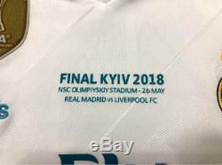Real Madrid Champions League Final 2018 Jersey Shirt Home Ronaldo Ramos Bale NEW