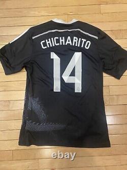 Real Madrid Chicharito #14 Yohji Yamamoto 14/15 Dragon Black Jersey Men L Adidas