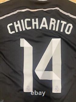 Real Madrid Chicharito #14 Yohji Yamamoto 14/15 Dragon Black Jersey Men L Adidas