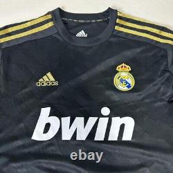 Real Madrid Cristiano Ronaldo 2011 2012 Official Away Jersey L/S UCL Size XL