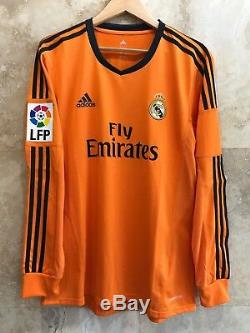 Real Madrid Cristiano Ronaldo 2013-2014 Formotion player issue LFP jersey