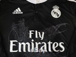 Real Madrid Cristiano Ronaldo 2014-15 Adizero player version 3rd jersey size 8