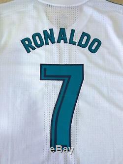 Real Madrid Cristiano Ronaldo 2017-18 adizero player version Long Sleeves jersey