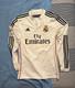 Real Madrid Cristiano Ronaldo #7 Long Sleeve ClimaCool Jersey White M 14/15