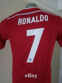 Real Madrid Cristiano Ronaldo Adidas Adizero Red Champions League Jersey F95648