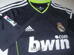 Real Madrid Cristiano Ronaldo Adidas Kit Jersey 2010 Away Black Shirt