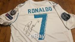Real Madrid Cristiano Ronaldo CR7 Autographed Jersey Maglia Autografata COA